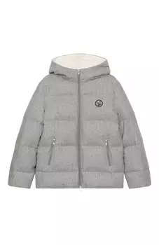 Шерстяной пуховик Brunello Cucinelli