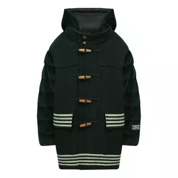 Шерстяной пуховик Burberry