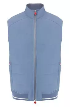 Шерстяной пуховый жилет Kiton