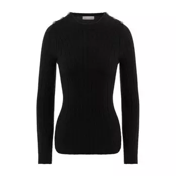 Шерстяной пуловер Alexander McQueen