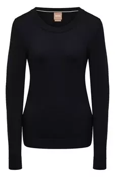 Шерстяной пуловер BOSS