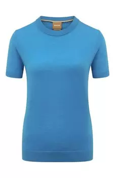 Шерстяной пуловер BOSS