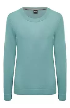 Шерстяной пуловер BOSS