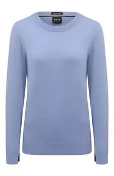 Шерстяной пуловер BOSS