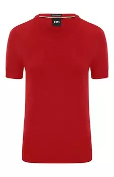 Шерстяной пуловер BOSS