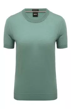 Шерстяной пуловер BOSS