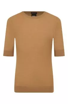 Шерстяной пуловер BOSS