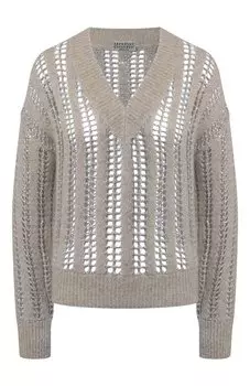 Шерстяной пуловер Brunello Cucinelli