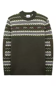 Шерстяной пуловер Burberry