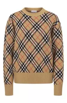 Шерстяной пуловер Burberry