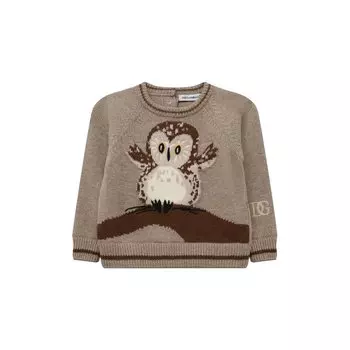 Шерстяной пуловер Dolce &amp; Gabbana