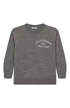 Шерстяной пуловер Dolce & Gabbana