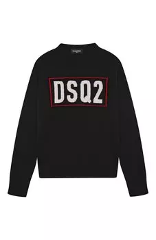 Шерстяной пуловер Dsquared2
