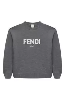 Шерстяной пуловер Fendi