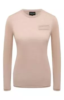 Шерстяной пуловер Giorgio Armani