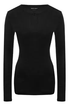 Шерстяной пуловер Giorgio Armani