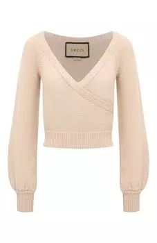 Шерстяной пуловер Gucci