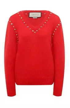 Шерстяной пуловер Gucci