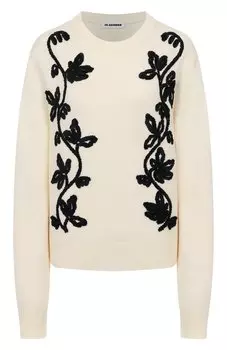 Шерстяной пуловер Jil Sander