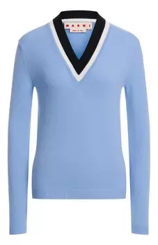 Шерстяной пуловер Marni