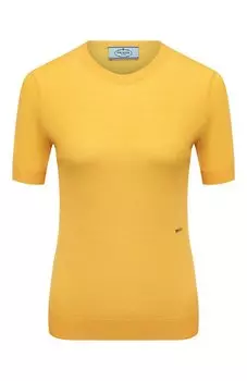 Шерстяной пуловер Prada