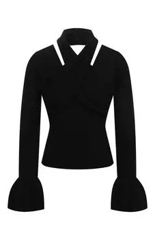 Шерстяной пуловер Rokh