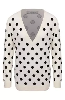 Шерстяной пуловер Valentino