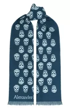 Шерстяной шарф Alexander McQueen