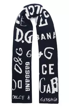 Шерстяной шарф Dolce & Gabbana