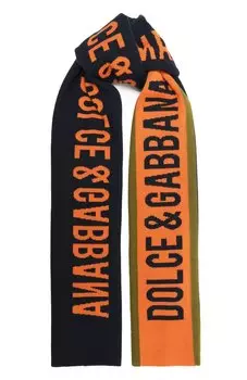 Шерстяной шарф Dolce & Gabbana