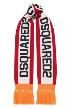 Шерстяной шарф Dsquared2