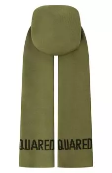 Шерстяной шарф Dsquared2