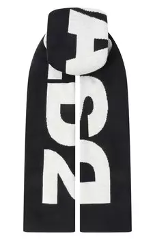 Шерстяной шарф Dsquared2