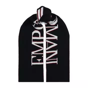 Шерстяной шарф Emporio Armani