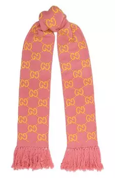 Шерстяной шарф Gucci