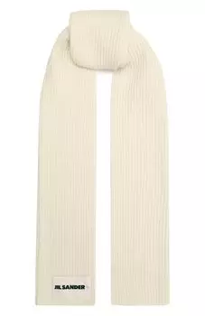 Шерстяной шарф Jil Sander