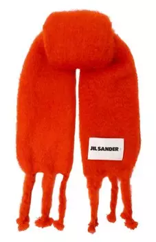 Шерстяной шарф Jil Sander