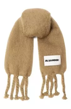 Шерстяной шарф Jil Sander