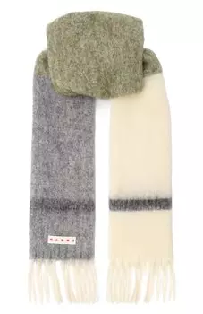 Шерстяной шарф Marni
