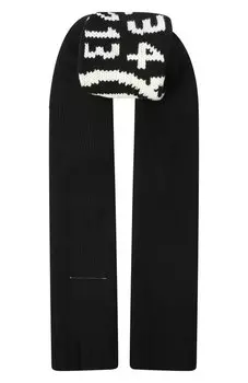 Шерстяной шарф MM6