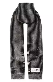 Шерстяной шарф MM6