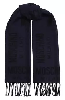 Шерстяной шарф Moschino