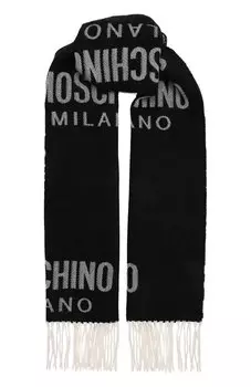 Шерстяной шарф Moschino