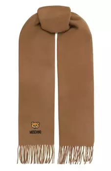 Шерстяной шарф Moschino