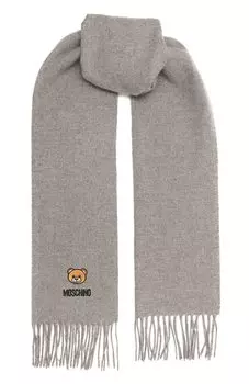 Шерстяной шарф Moschino