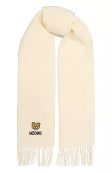 Шерстяной шарф Moschino
