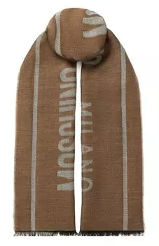 Шерстяной шарф Moschino