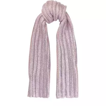 Шерстяной шарф с металлизированной отделкой Catya