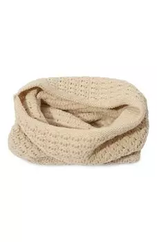 Шерстяной шарф-снуд Del Core