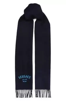 Шерстяной шарф Versace